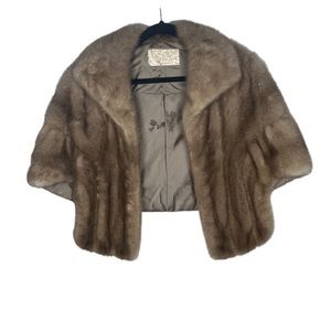 La Belle Fine Fur Vintage 40’s Mink Stole